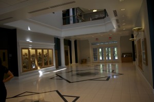 Lobby of Hanover College's Science Center